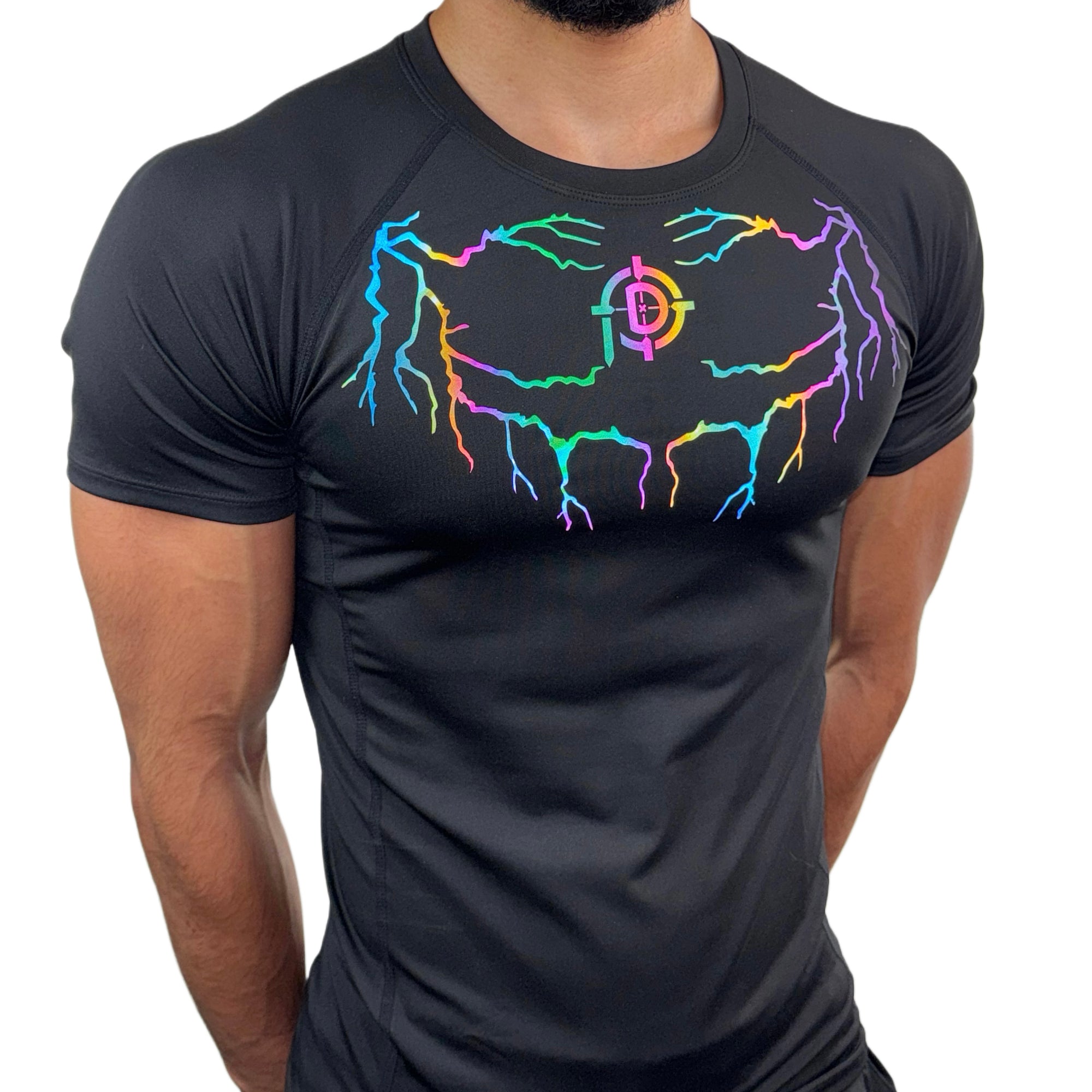 PLUDYNA SHOCK – Black Compression Tee