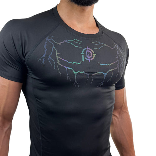 PLUDYNA SHOCK – Black Compression Tee