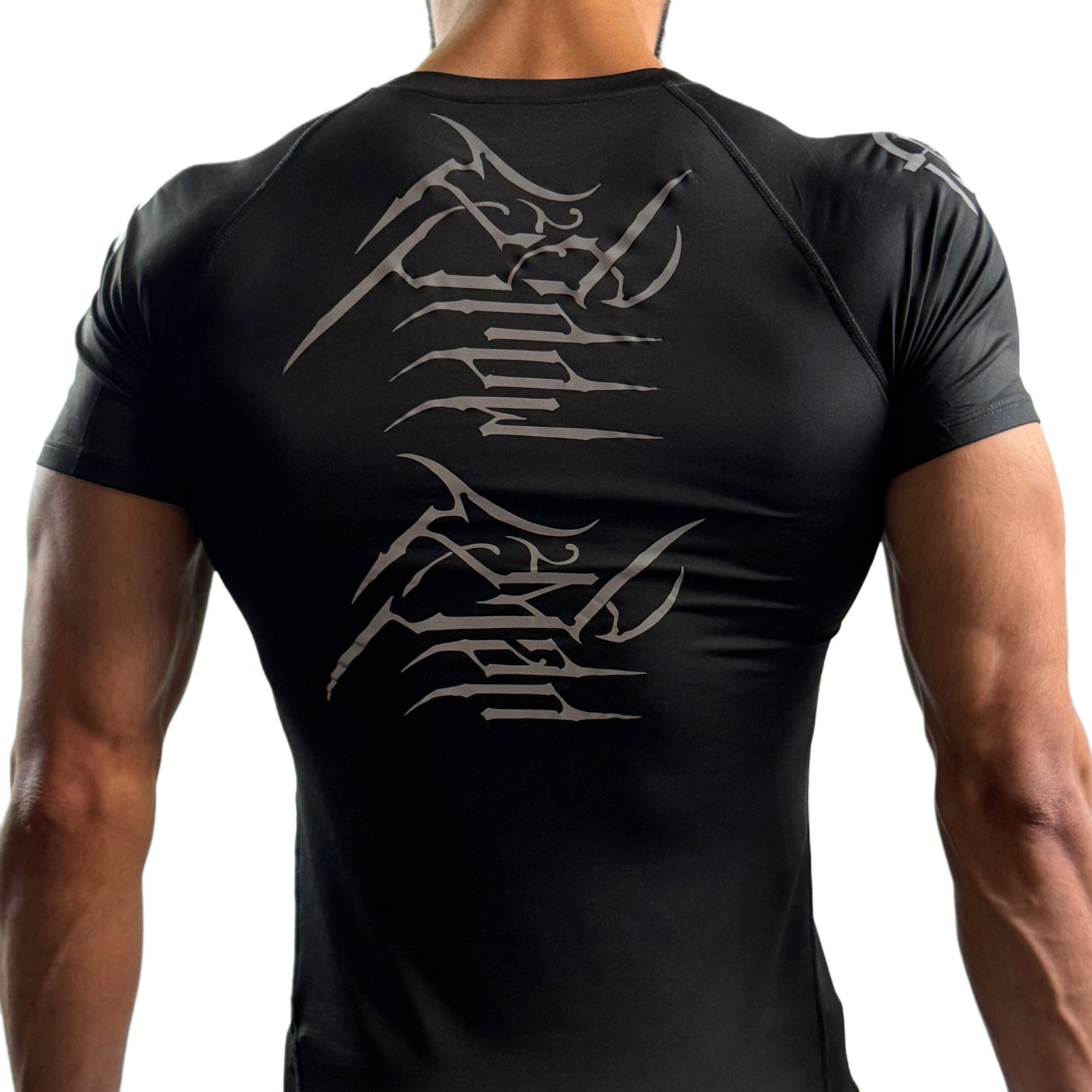 PLUDYNA SNOWMAN – Black Compression Tee