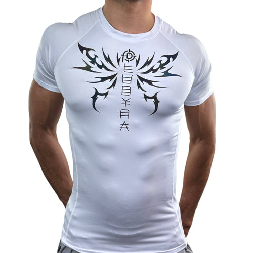PLUDYNA BUTTERFLY – White Compression Tee