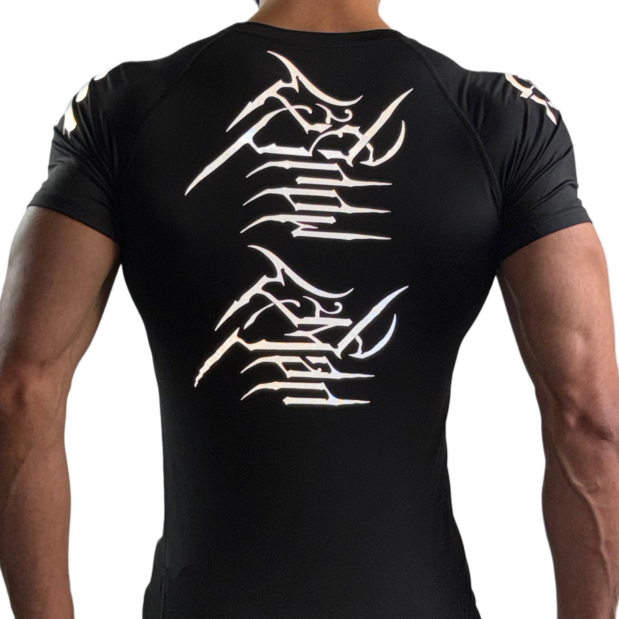 PLUDYNA SNOWMAN – Black Compression Tee