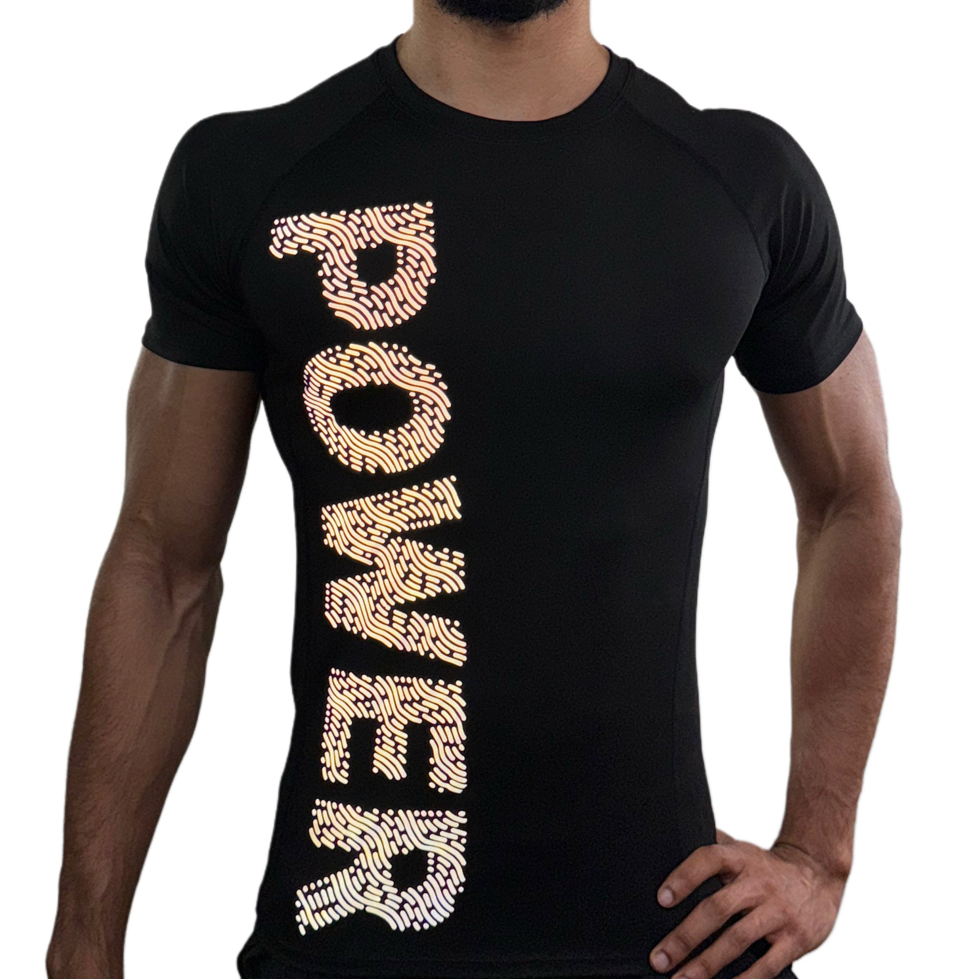 PLUDYNA POWER – Black/Grey Compression Tee