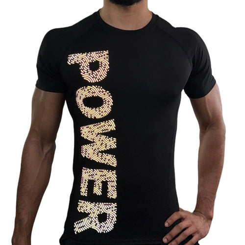 PLUDYNA POWER – Black/Grey Compression Tee