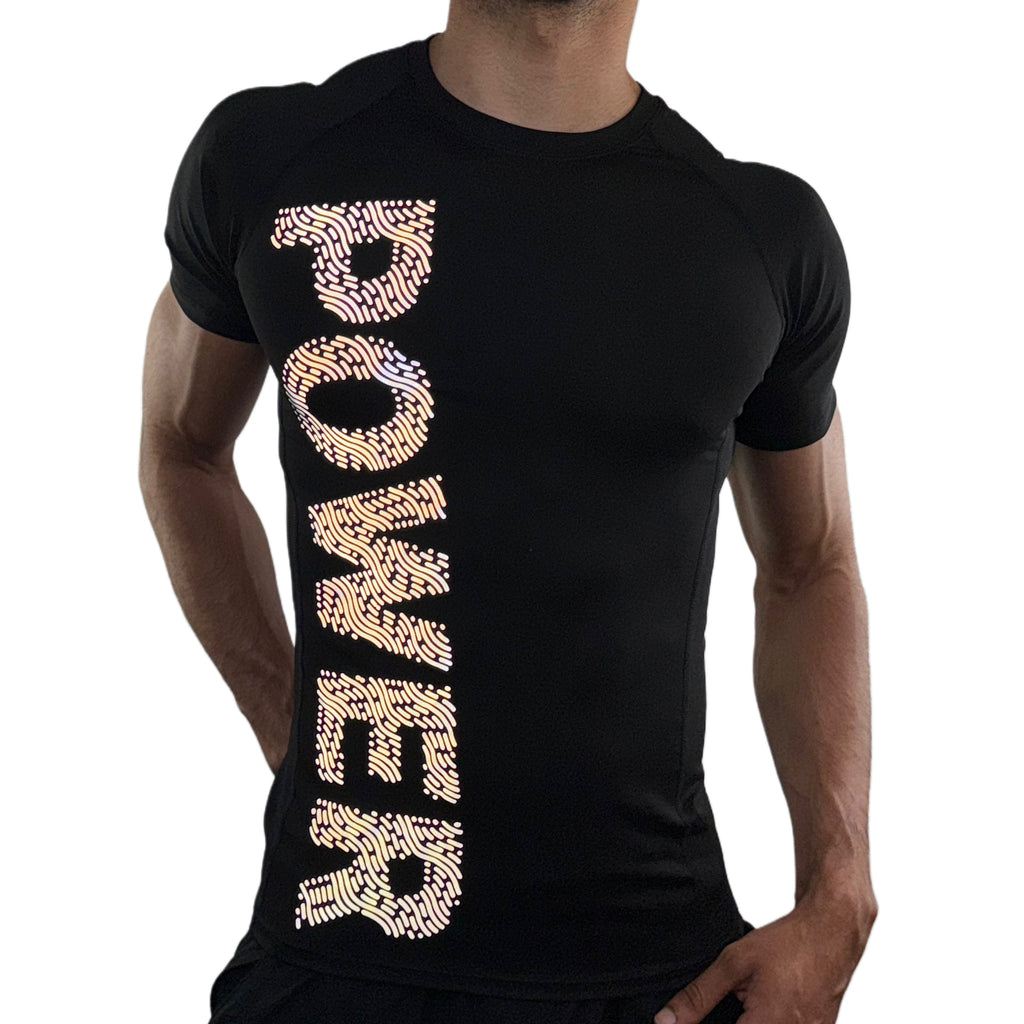 PLUDYNA POWER – Black/Grey Compression Tee