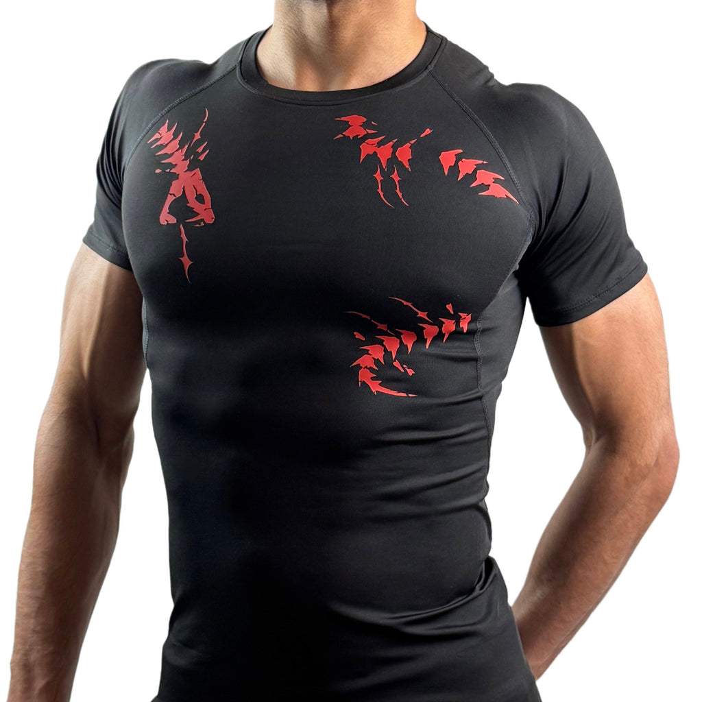 PLUDYNA SNAKE – Black Compression Tee