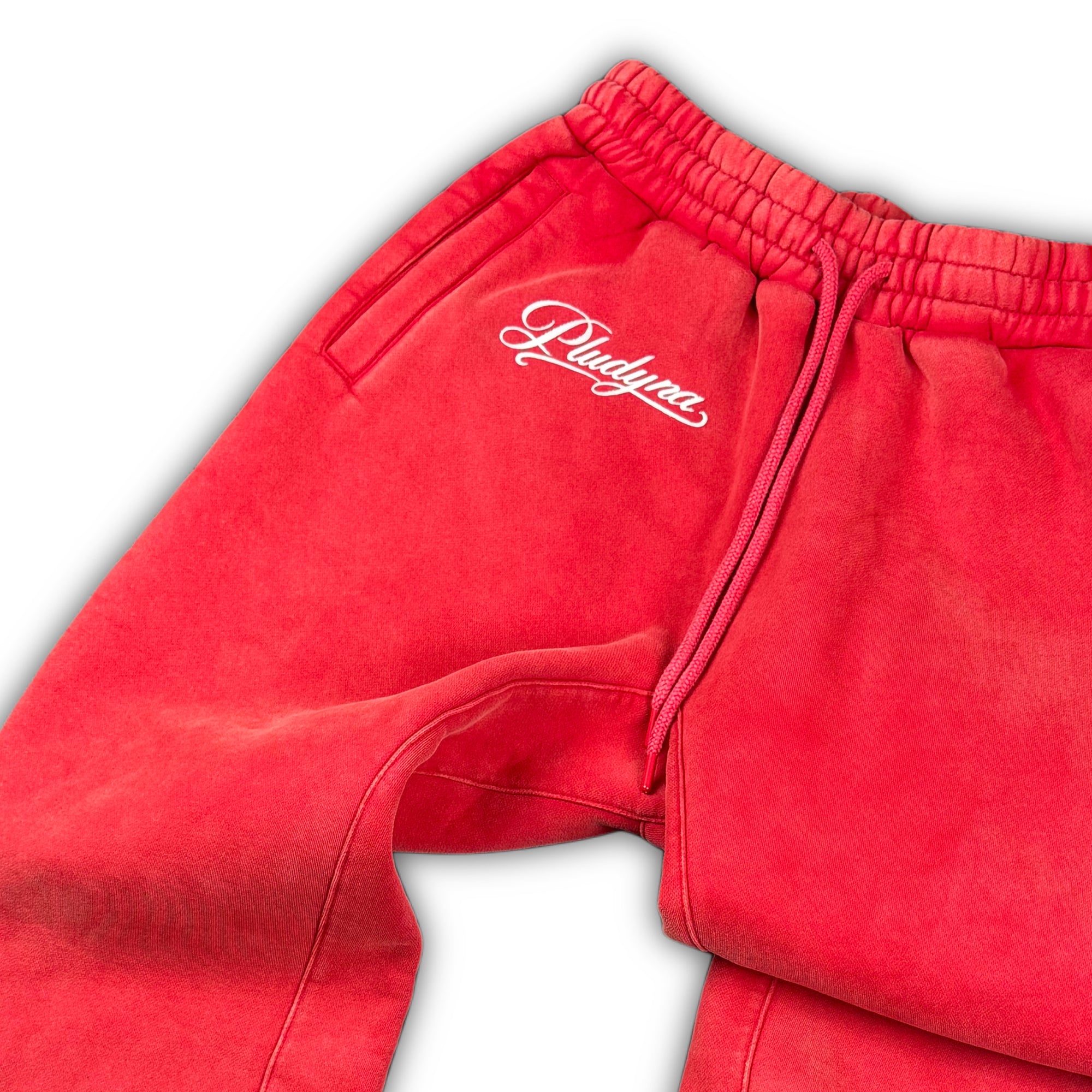 PLUDYNA GEMCOIF SWEATPANTS (RED)