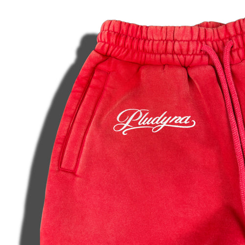 PLUDYNA GEMCOIF SWEATPANTS (RED)