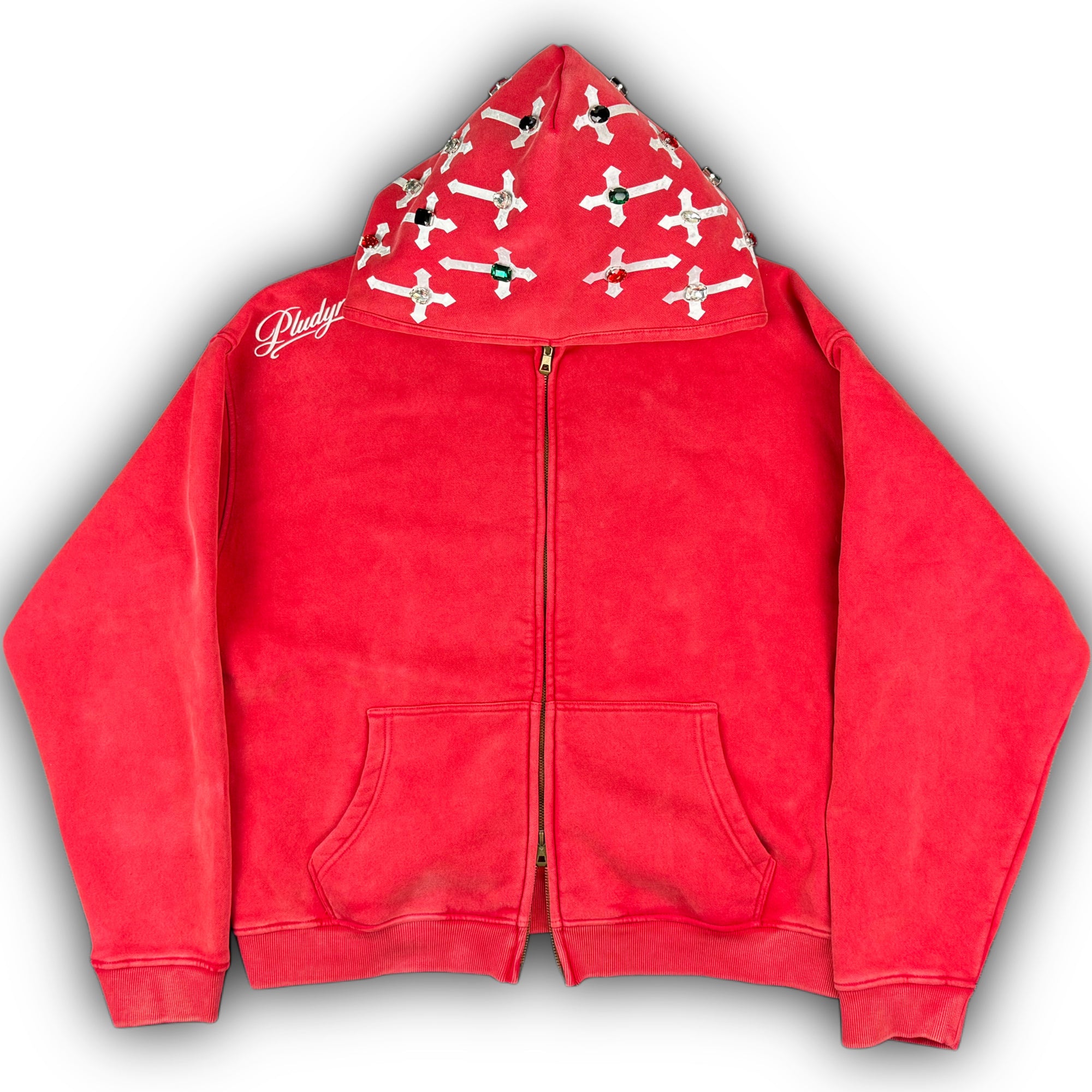 PLUDYNA GEMCOIF (ZIP UP ONLY) (RED)