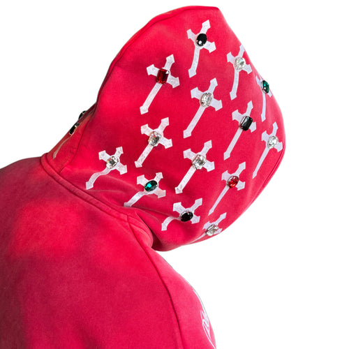 PLUDYNA GEMCOIF (ZIP UP ONLY) (RED)